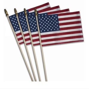Betsy Flags Eight 4" x 6" U.S. Flags